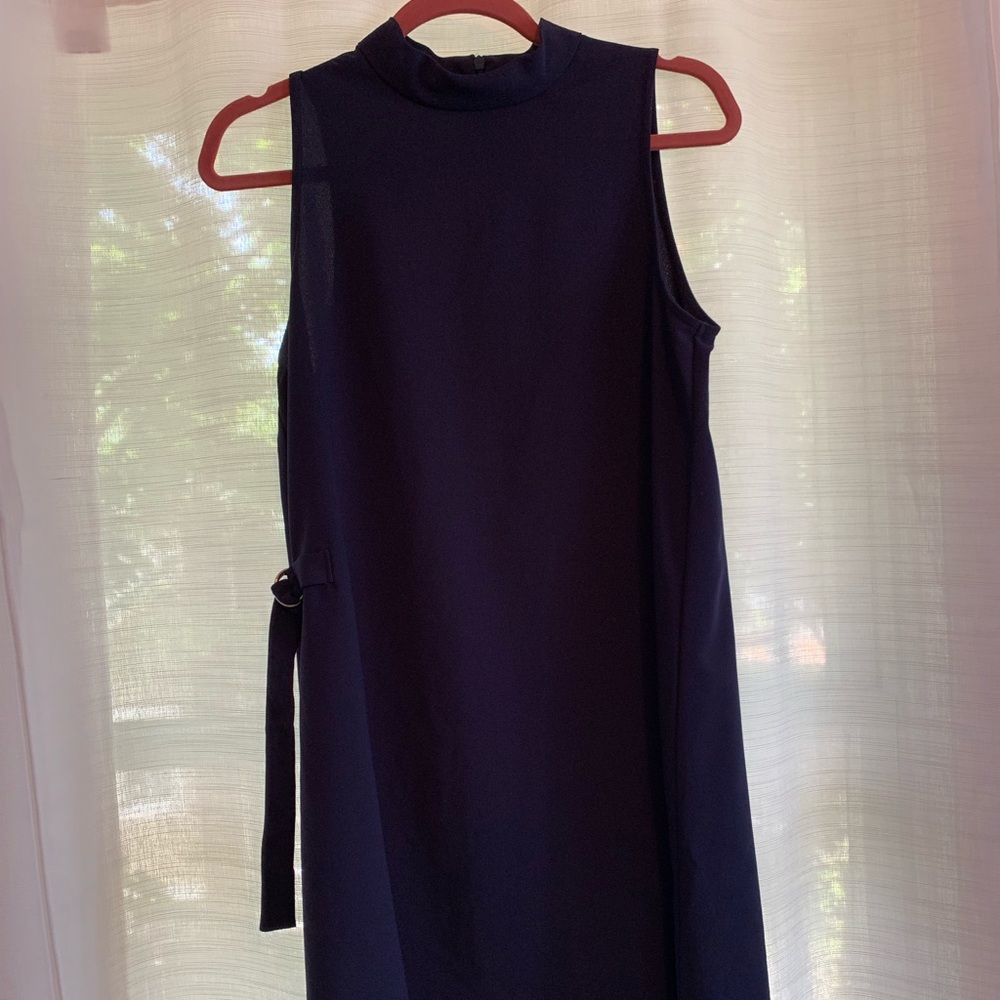 Navy blue dress